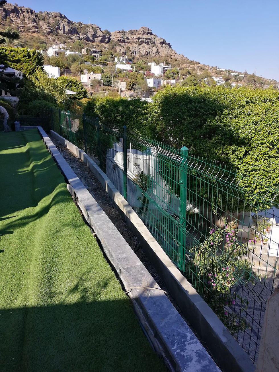 bahçe çiti yapımı
