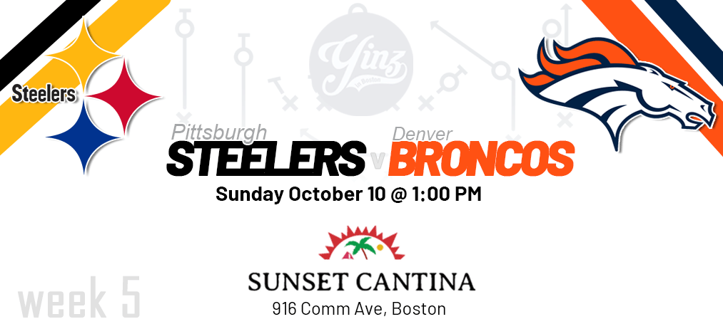 Broncos at Steelers (Week 5)