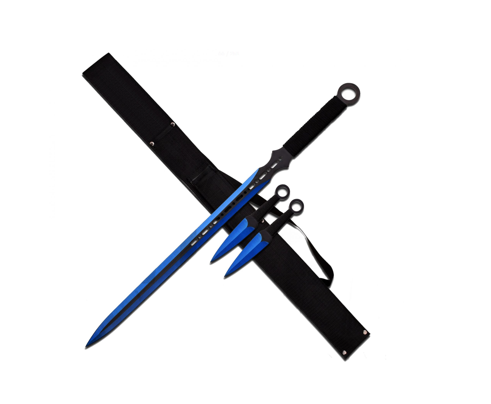 Set Lama e 2 Kunai Blu