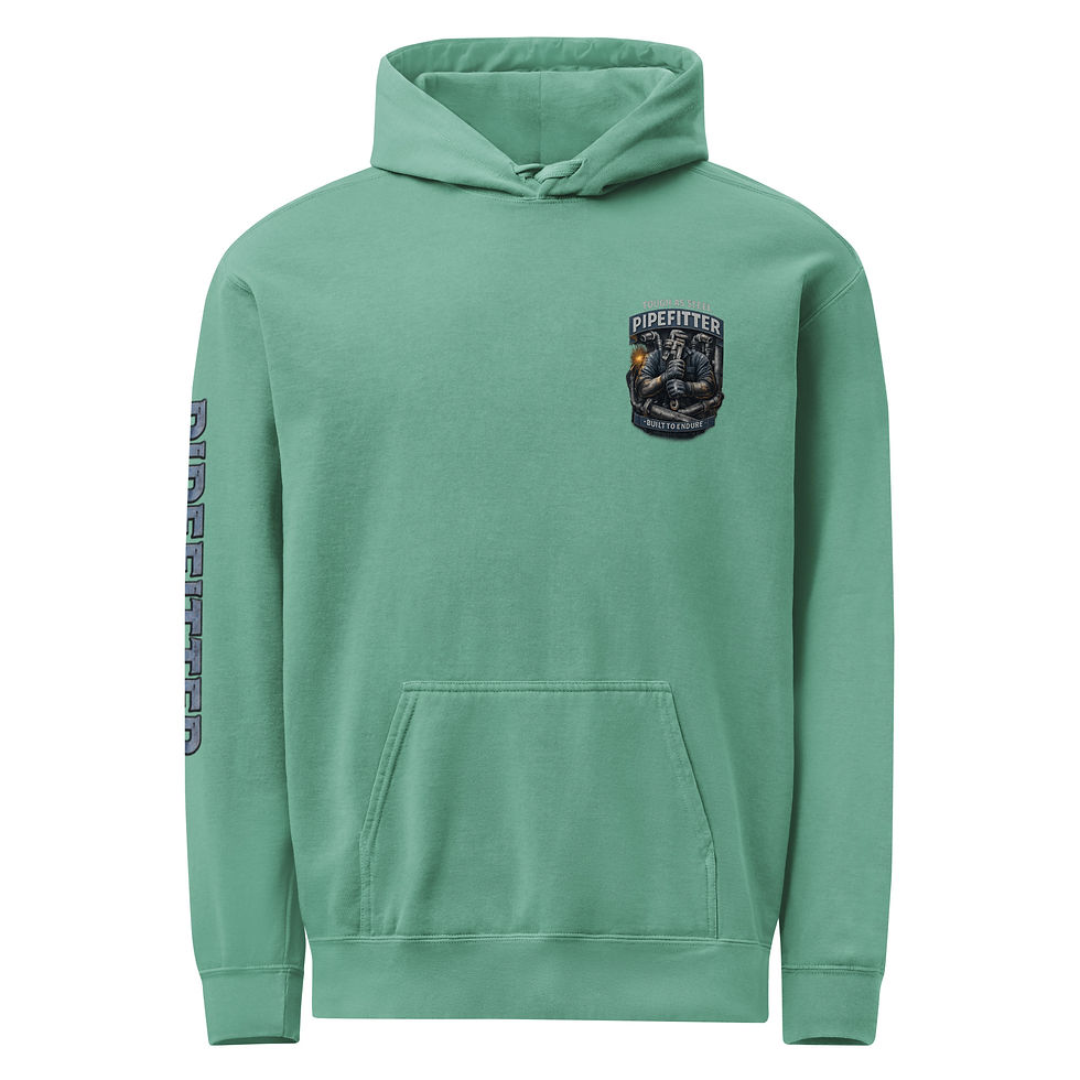 Thumbnail: Unisex garment-dyed hoodie