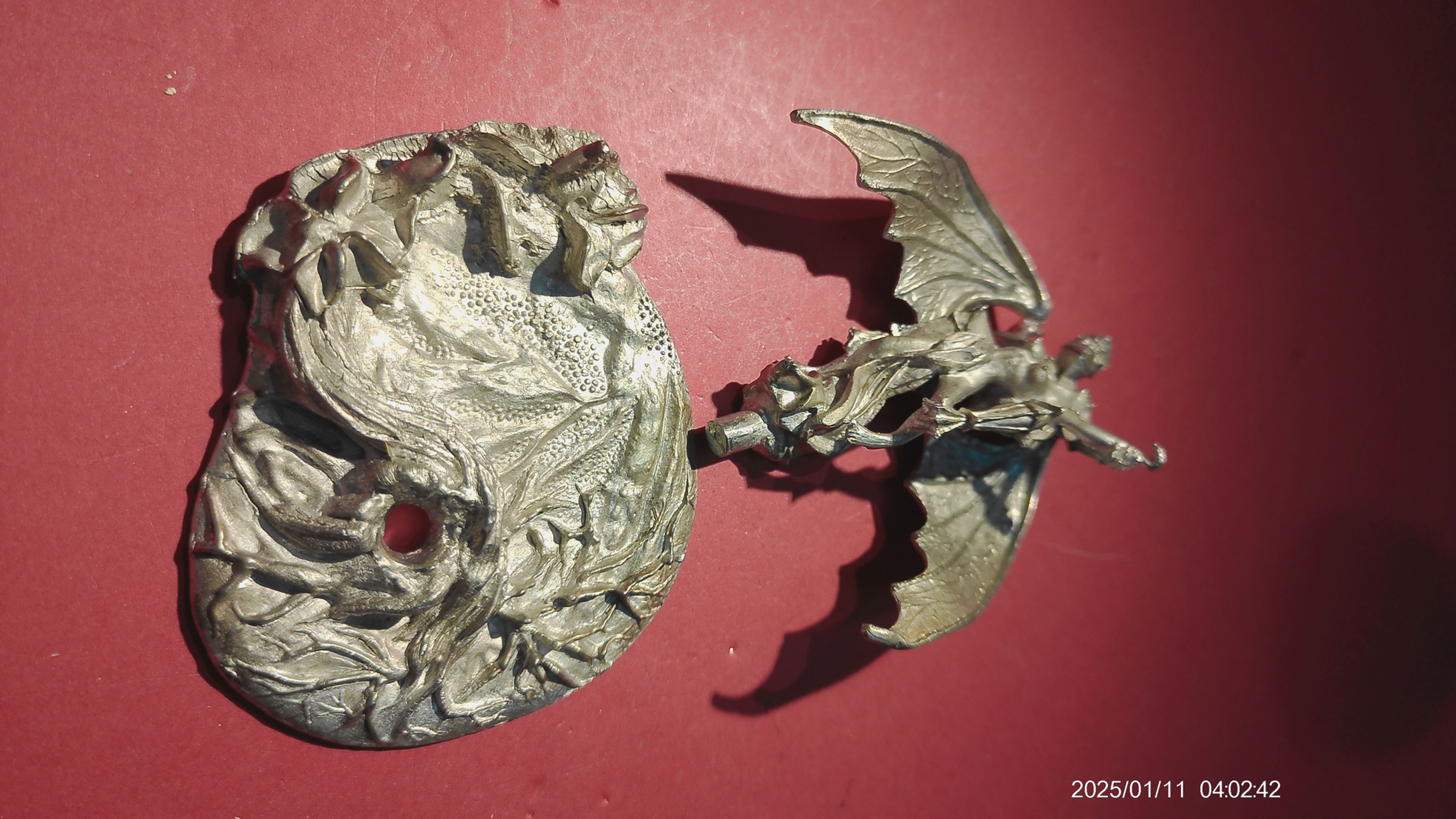 Fantasy Series. Winged Kormorant Snatching Fair maiden.