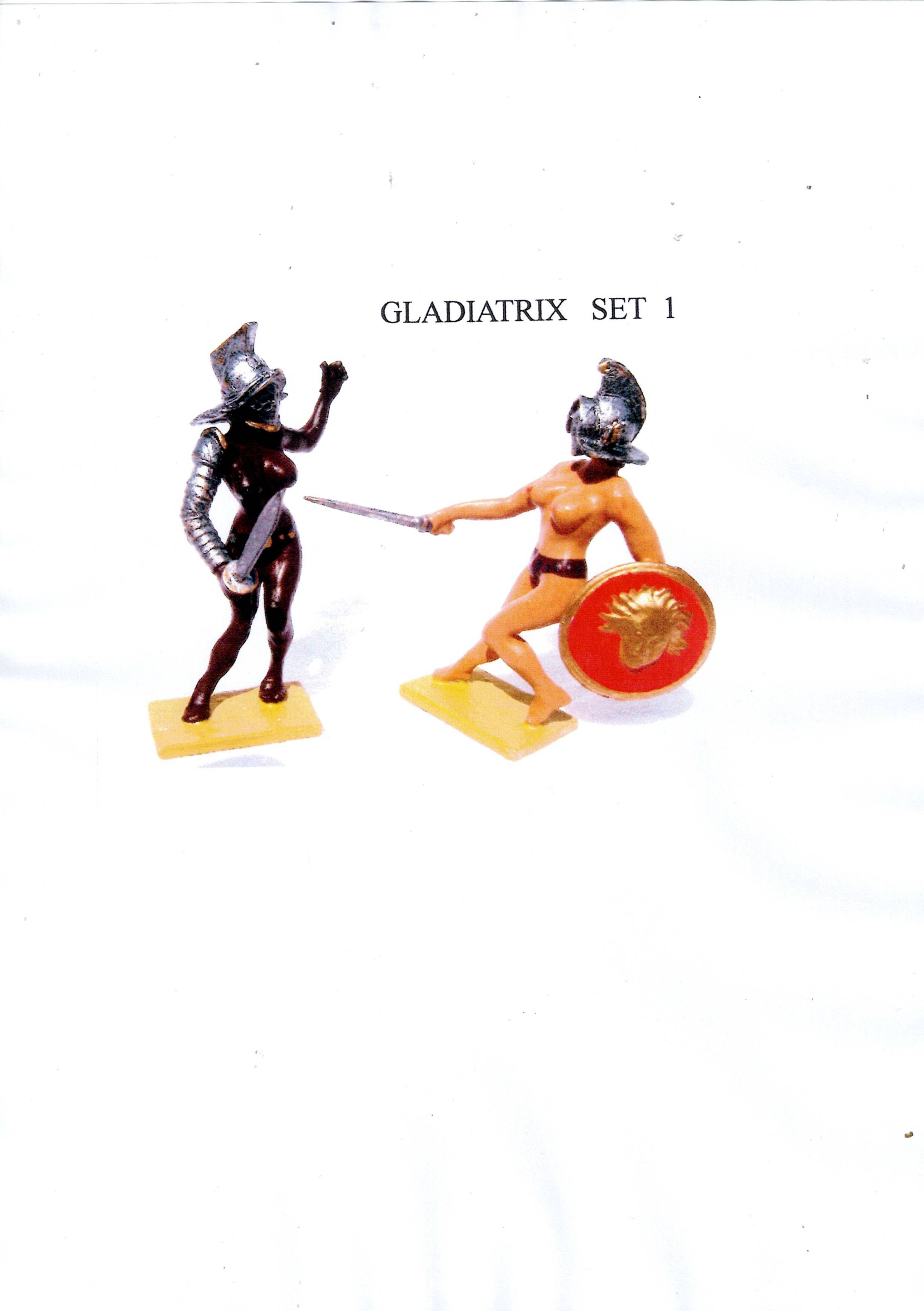 The Confrontation Female Gladiatrix Set 1