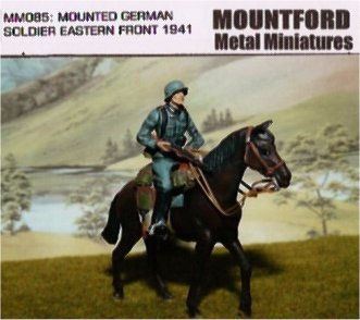 German Army Cavalry Rider Russian Front Summer 1941.