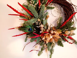Wieniec świąteczny bożonarodzeniowy