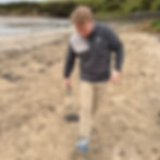 Thumbnail: Atlantic Q Zip Fleece - Basalt / Light Grey