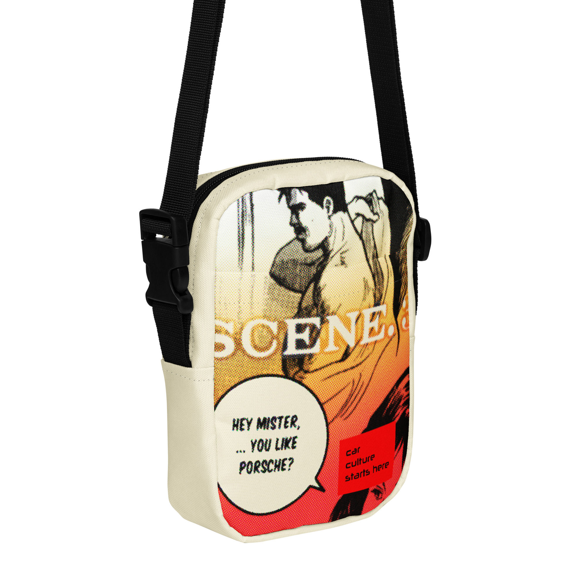 Porsche Opp Cream Crossbody