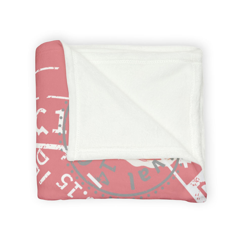 Thumbnail: Stamped Wanderlust Blanket