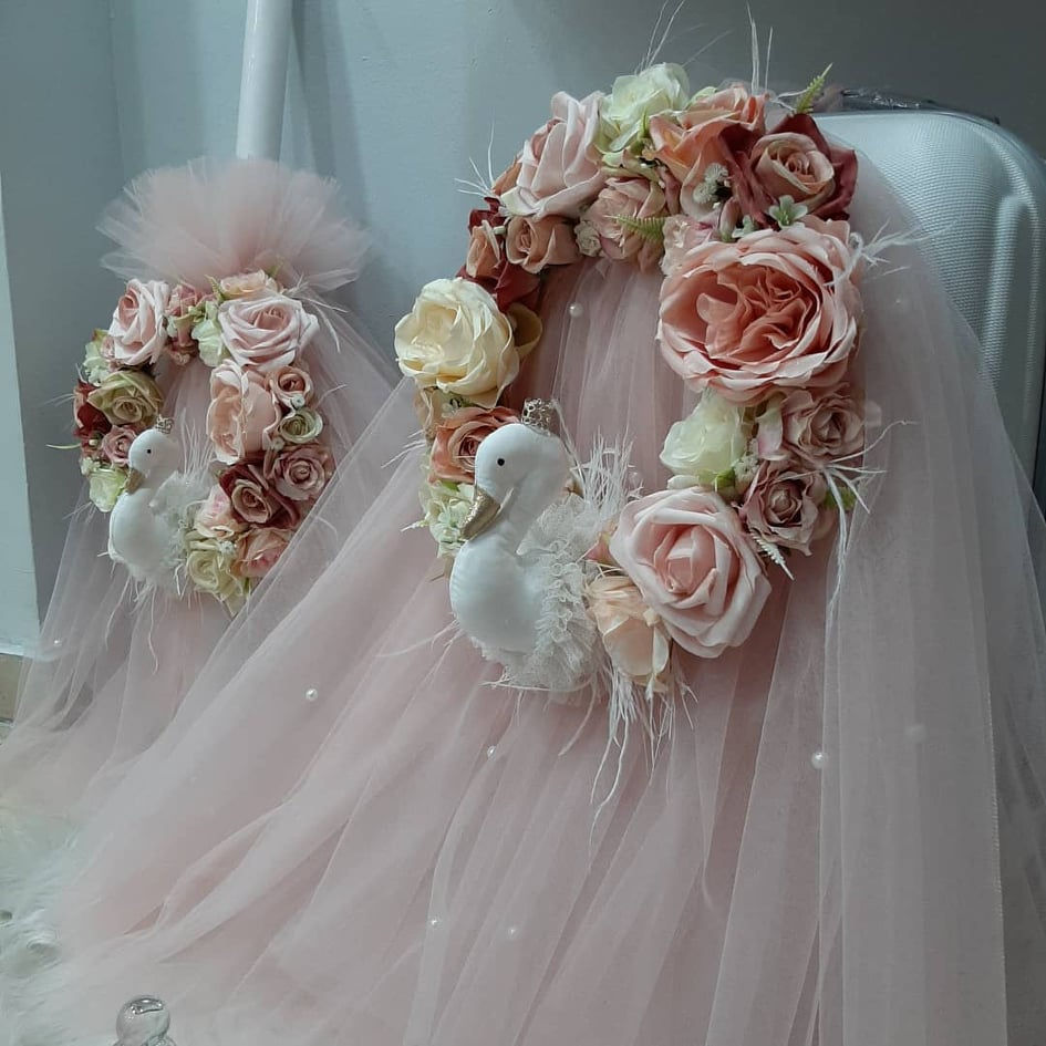 Χειροποίητο σετ βαφτιστής.