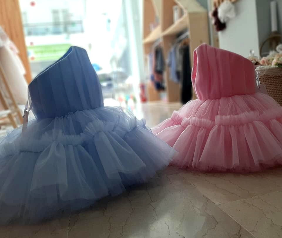 Χειροποίητο maxi φόρεμα