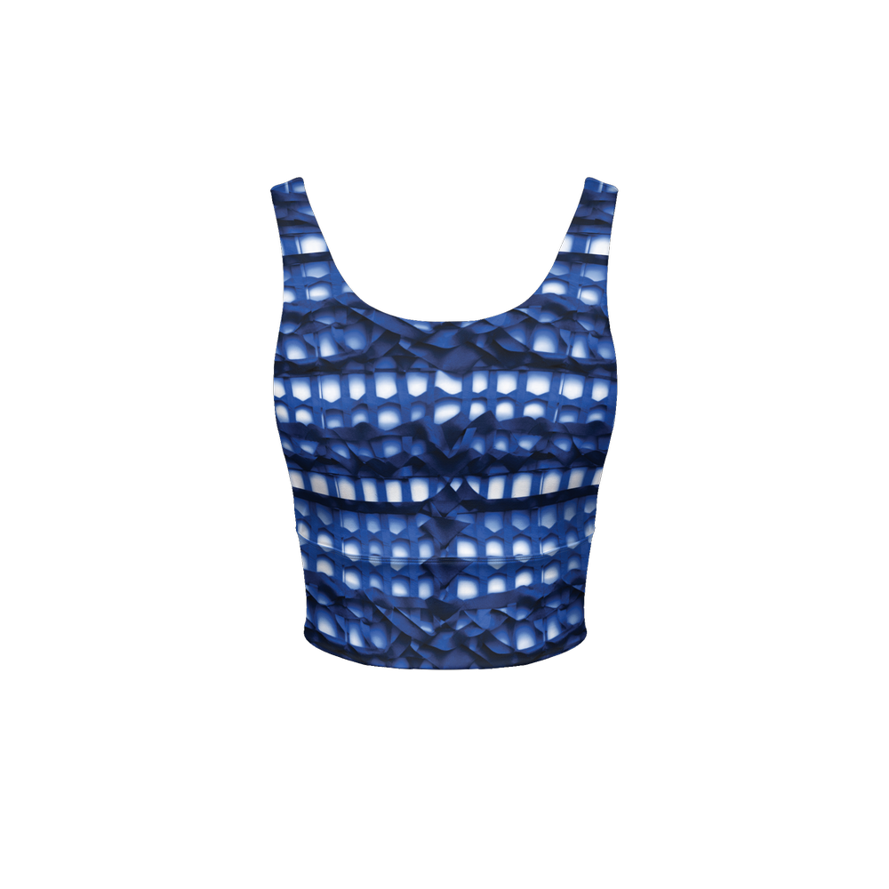 Women's Longline V-Shape-Back Sports Bra-Butter Soft Texture