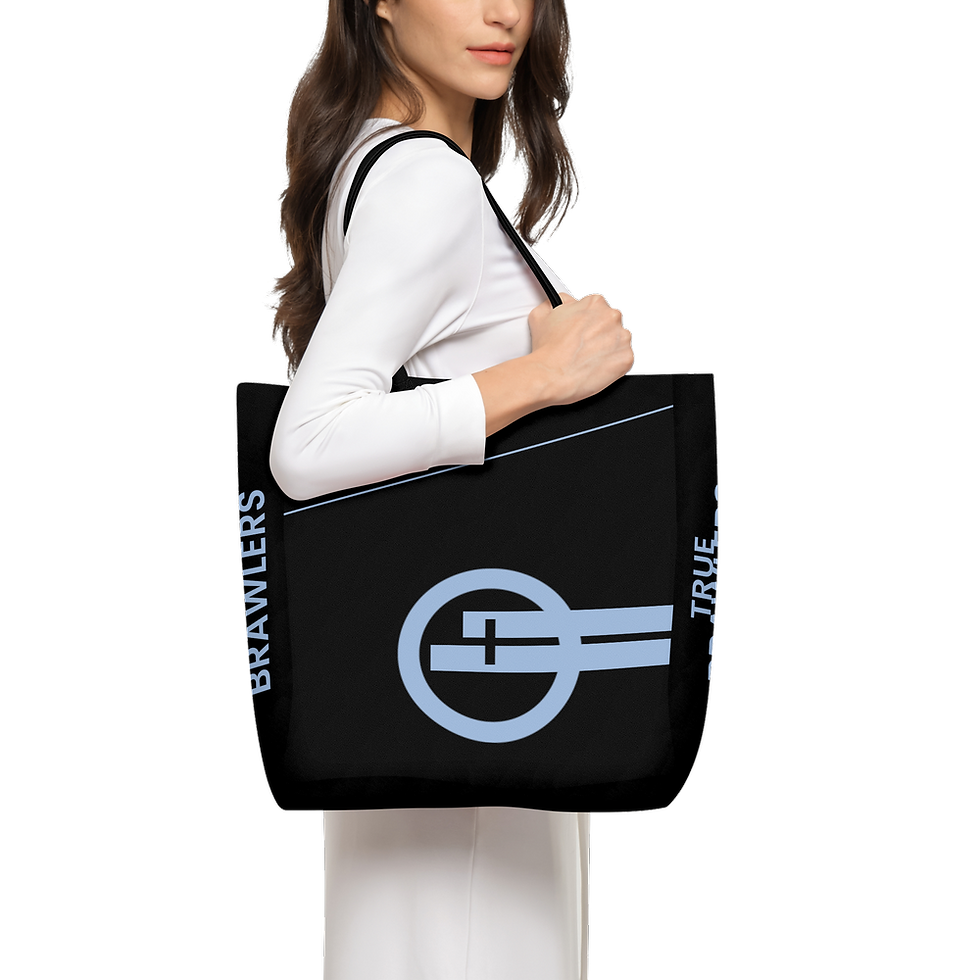 Thumbnail: Large City Tote Bag Lined with Inside Pocket – Linen Like Fabric