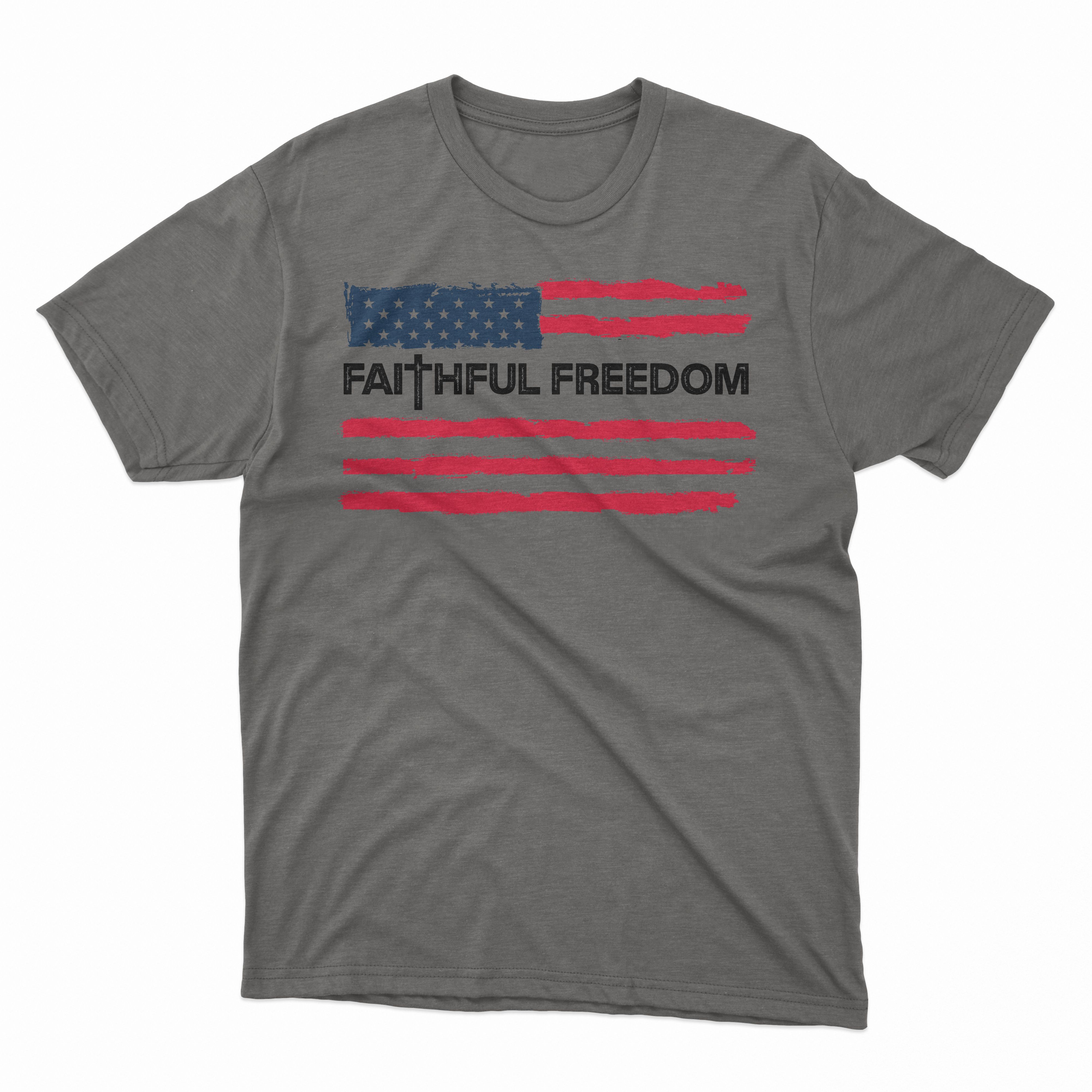 Faithful Freedom Tee-Full Color