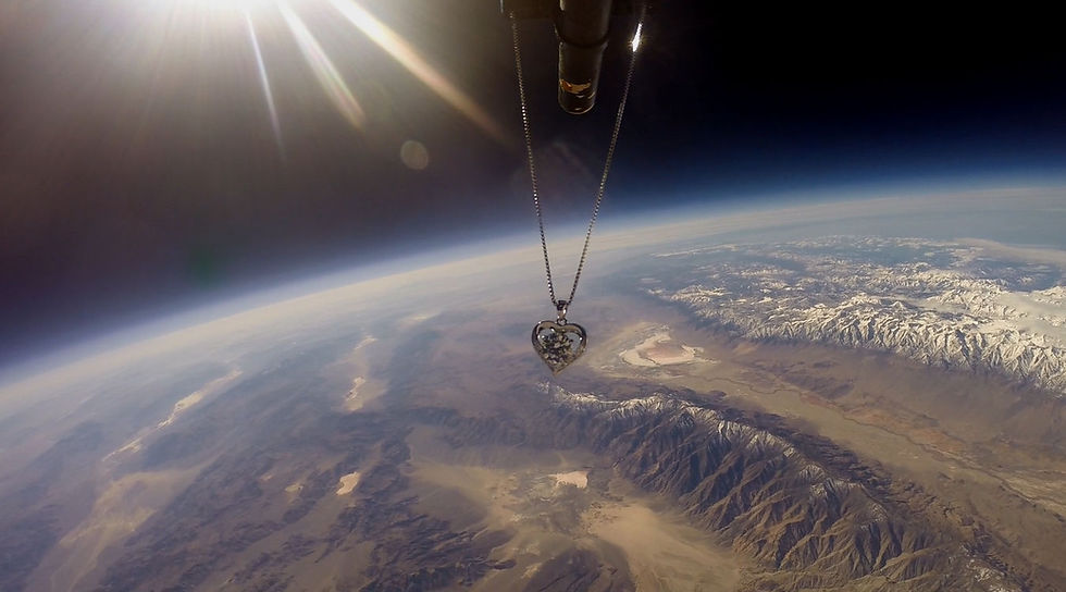 Thumbnail: "Meteor Crater" Crystal Pendant