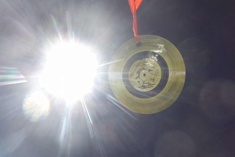 Thumbnail: Voyager Golden Record Christmas Ornament