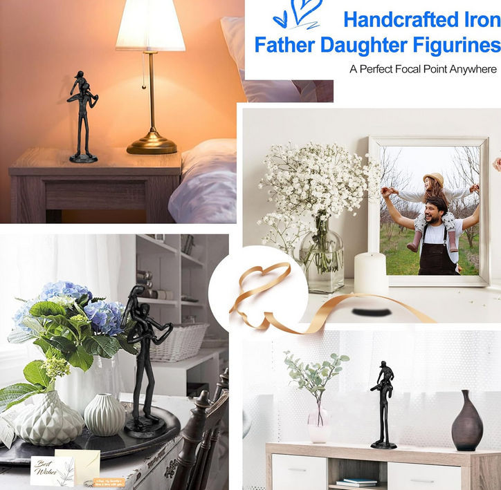 Thumbnail: Father-Daughter Iron Sculpture