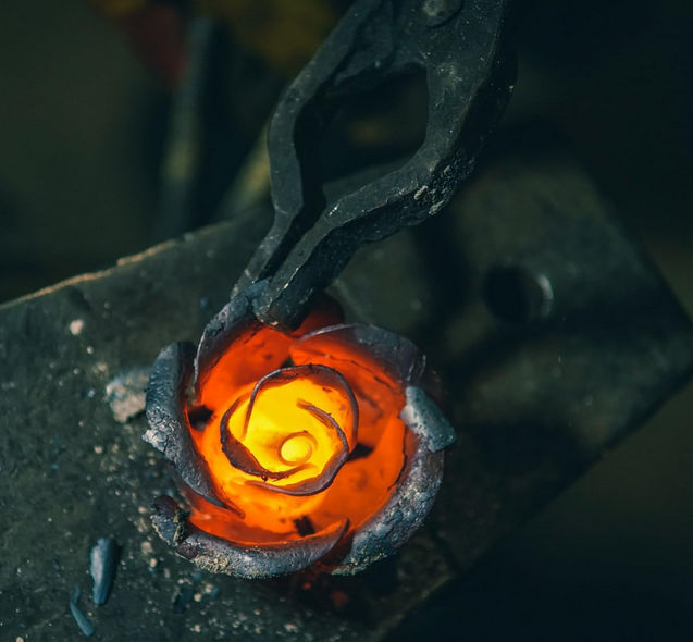 Thumbnail: Wrought Iron Space Rose