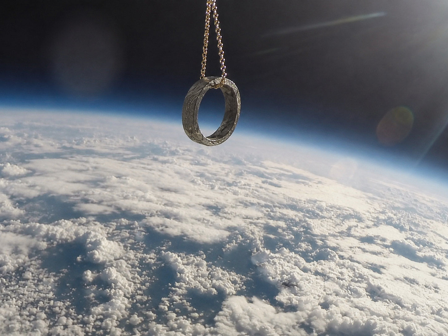 Ancient Iron Meteorite Ring