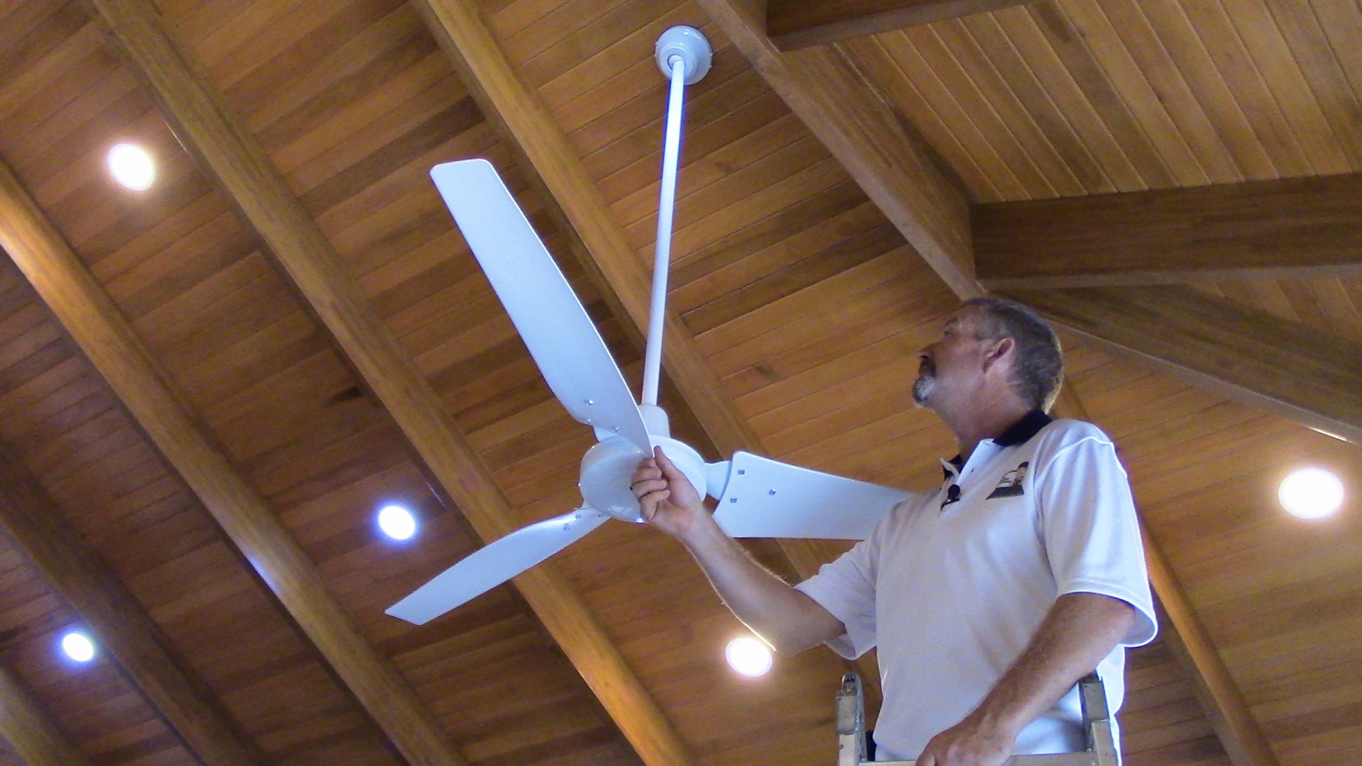 Weaver Paddle Fan installation