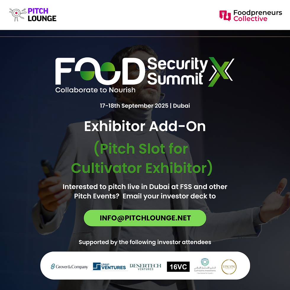 Exhibitor Add-On (Pitch Slot for Cultivator Exhibitor)