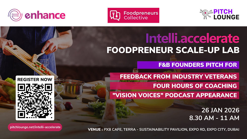 Intelli.accelerate: Foodpreneur Scale-Up Lab