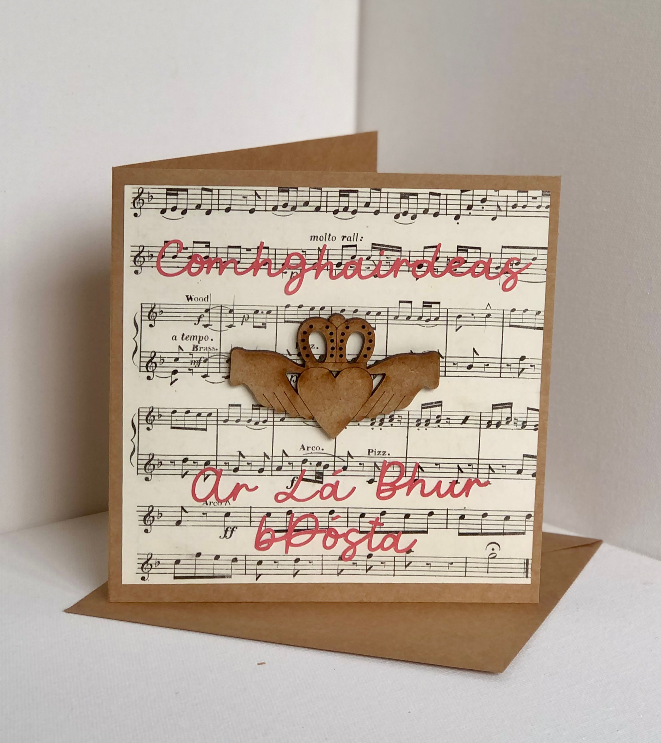 Wedding Card As Gaeilge