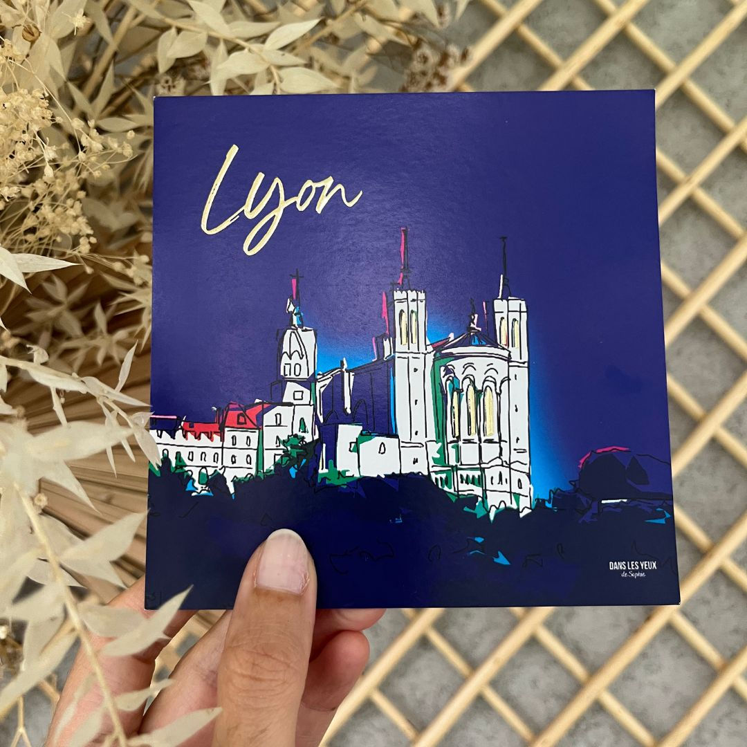 Carte de voeux, Lyon
