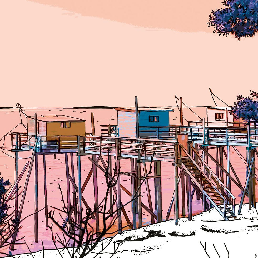 Miniature : Carrelets de la côte atlantique