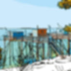 Carrelets de la côte atlantique