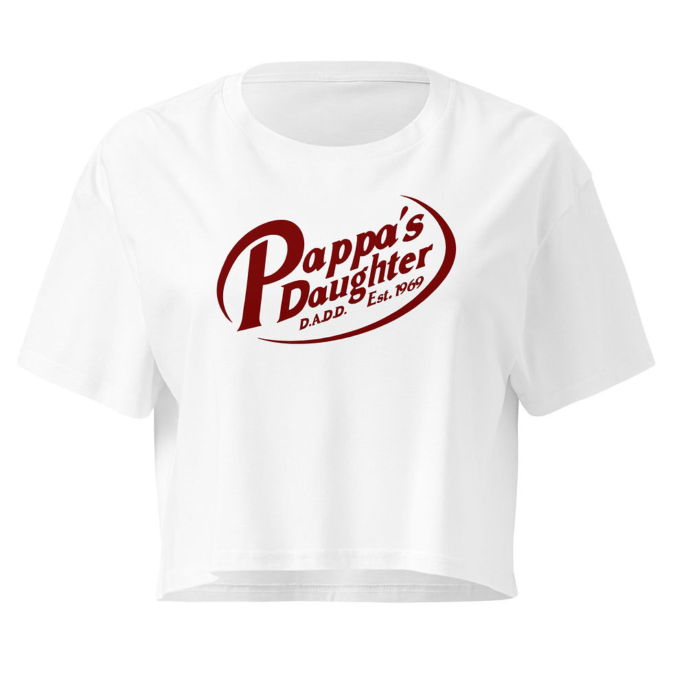 Thumbnail: PAPPA'S DAUGHTER FOID CROP TOP