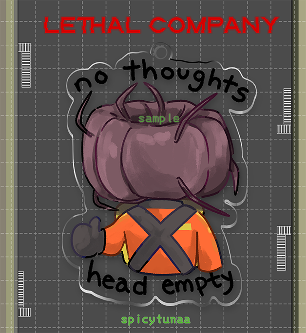 Thumbnail: Lethal Company Acrylic Charms