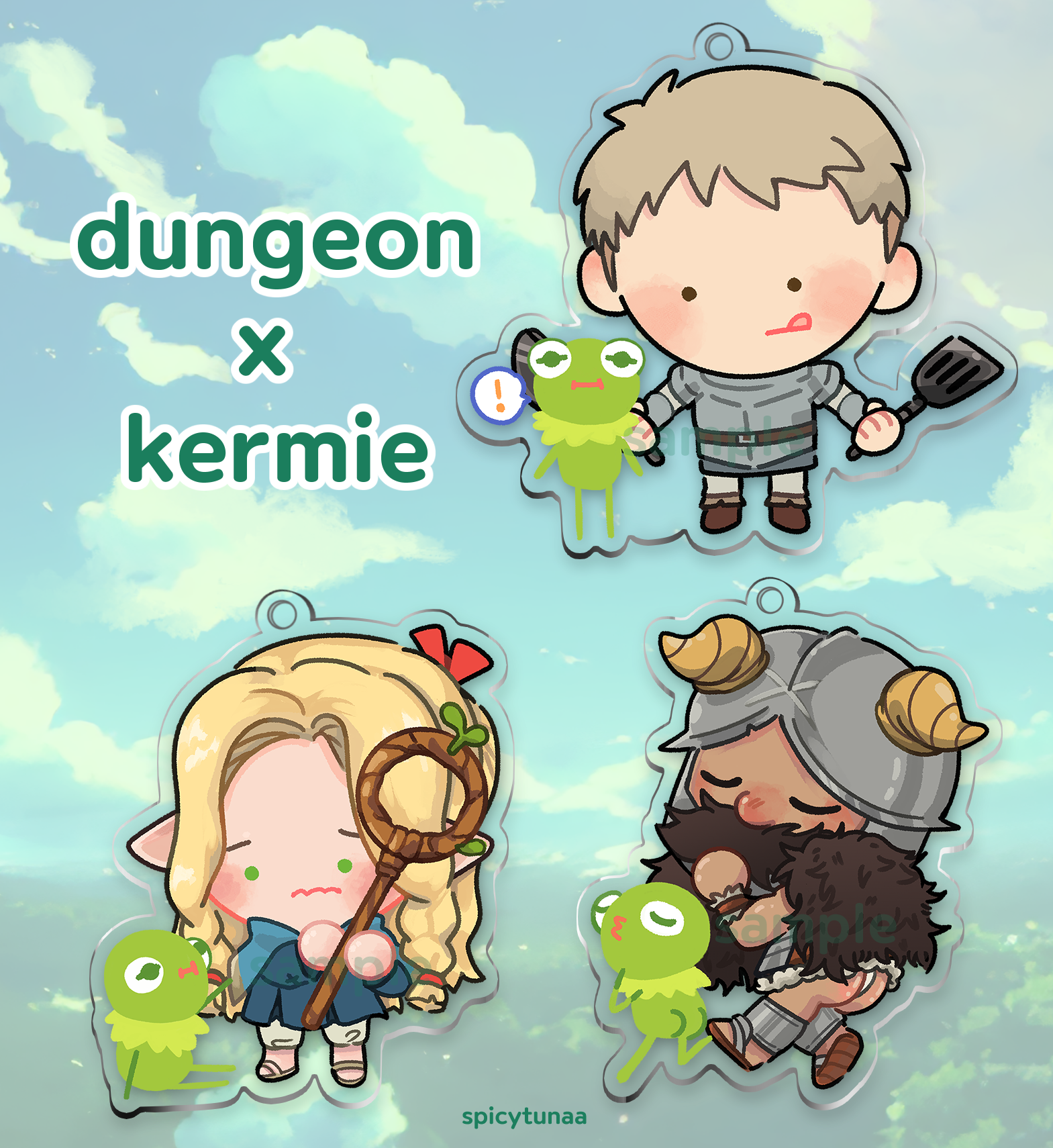 delicious in dungeon with kermie