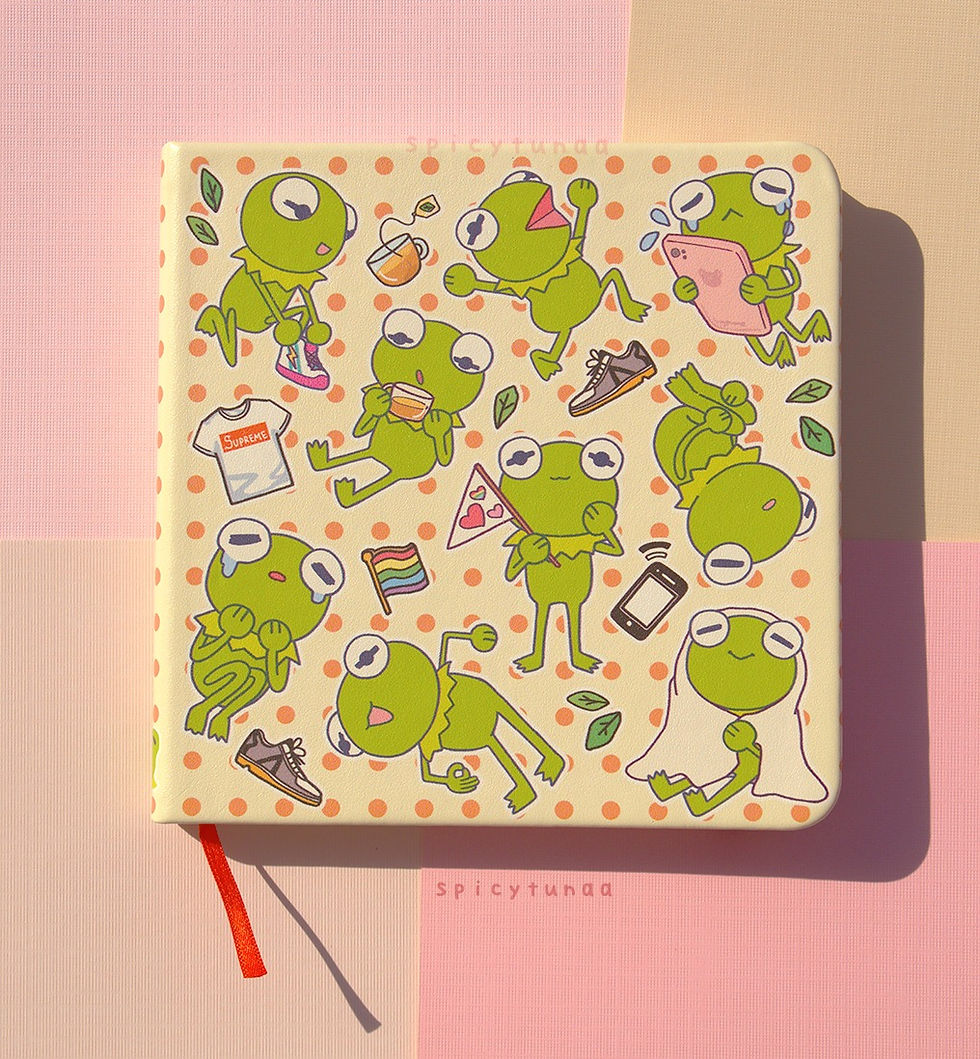 Thumbnail: Kermie - Square Sketchbooks