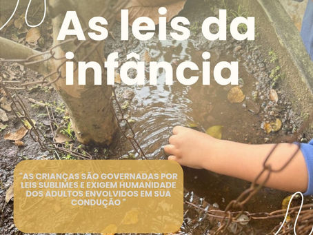 As crianças precisam da nossa ajuda: Pedagogia Waldorf como caminho