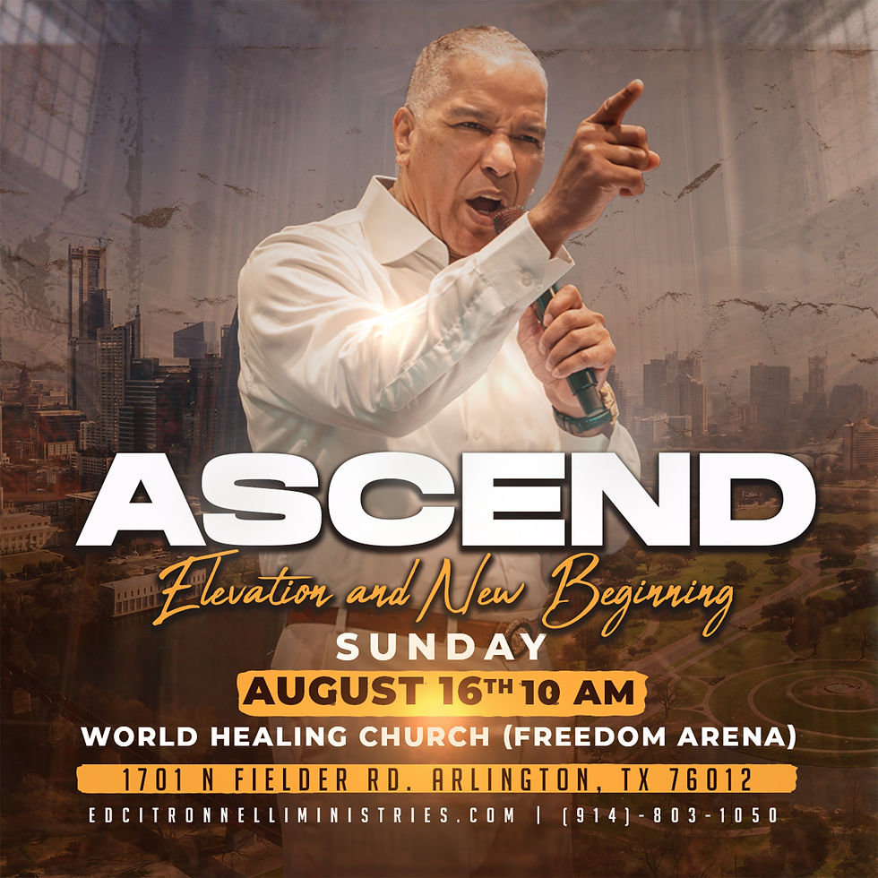 ARLINGTON, TX - Ascend Elevation & New Beginning Sunday