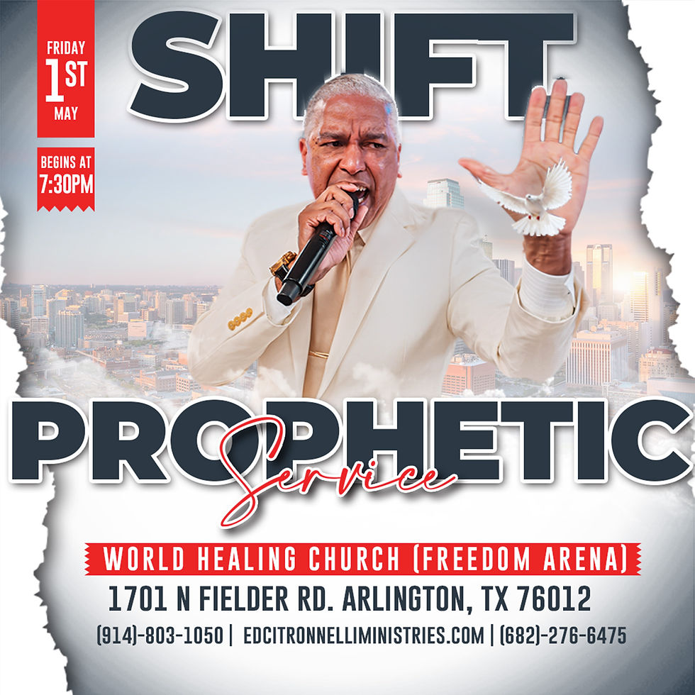ARLINGTON, TX - Shift Prophetic Service