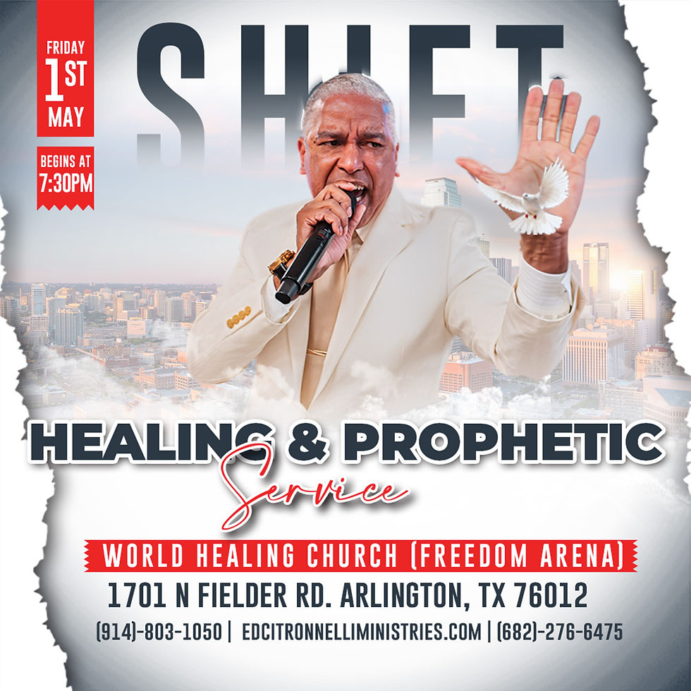 ARLINGTON, TX - Shift (Healing & Prophetic Service)