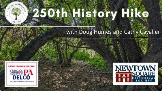 *250th History Hike at Garrett Williamson with Doug Humes and Cathy Cavalier
