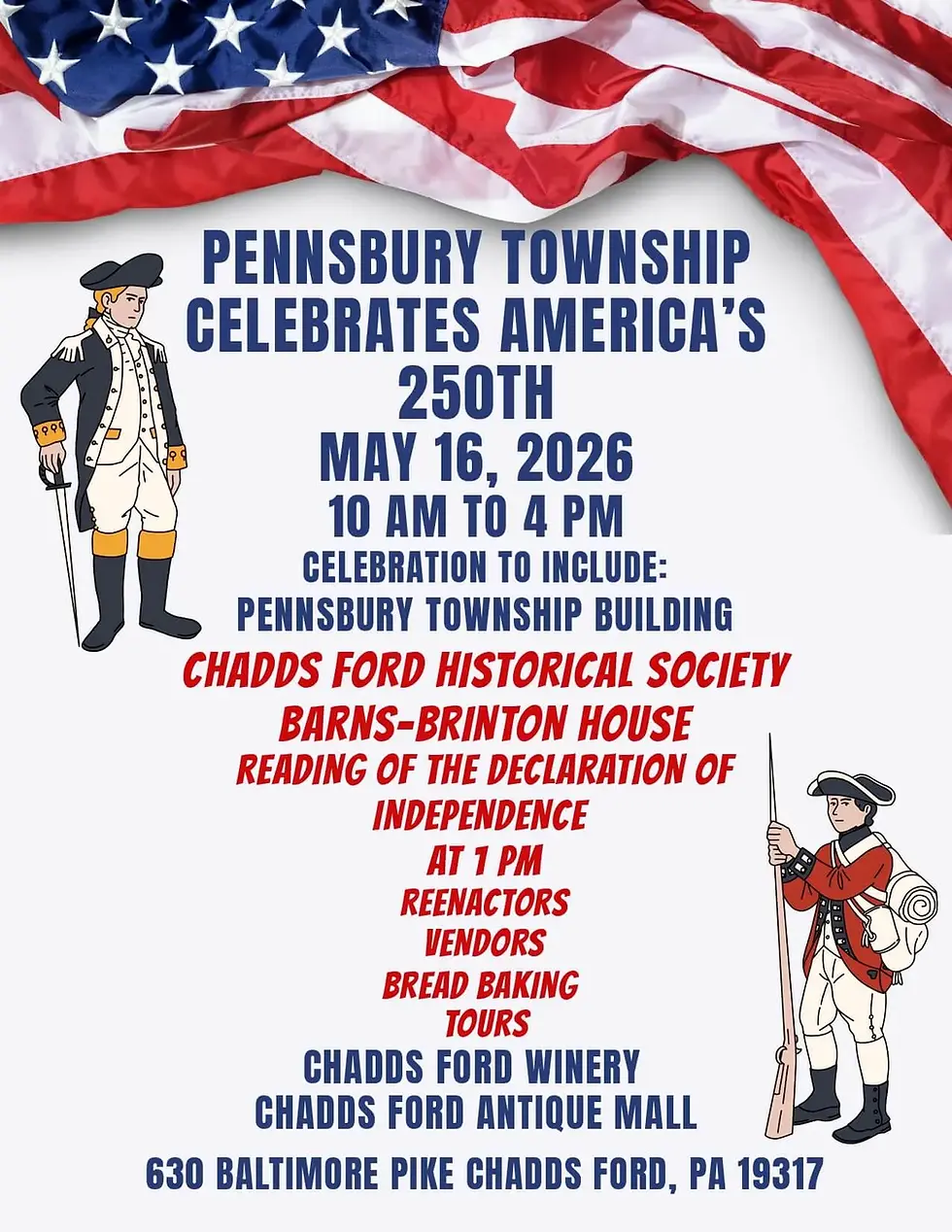 250*Pennsbury 250 Celebration