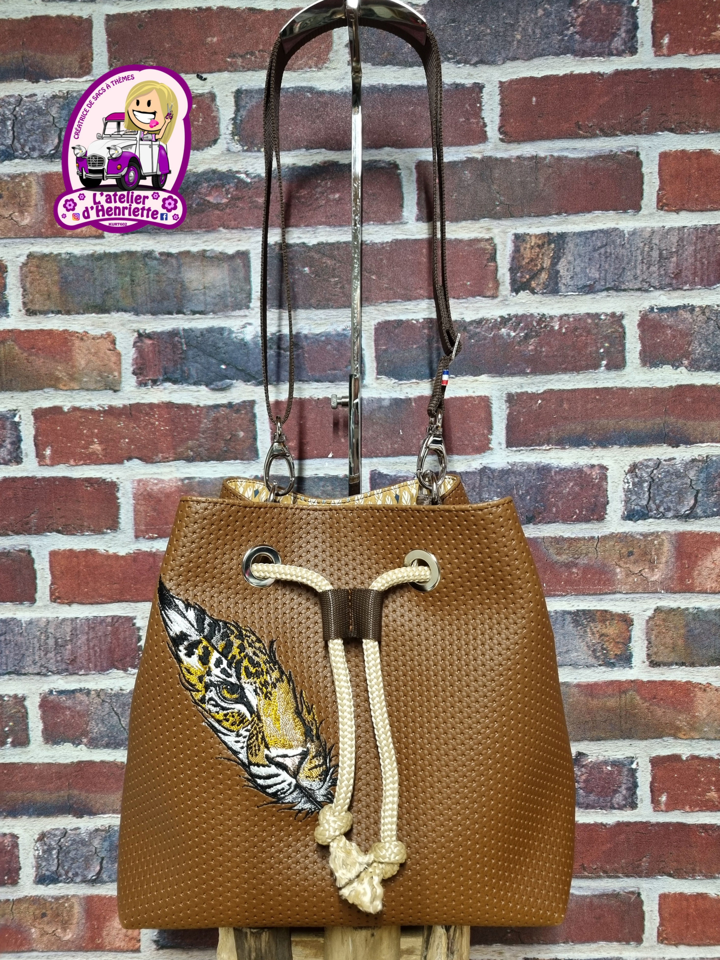 Sac seau thème jaguar 