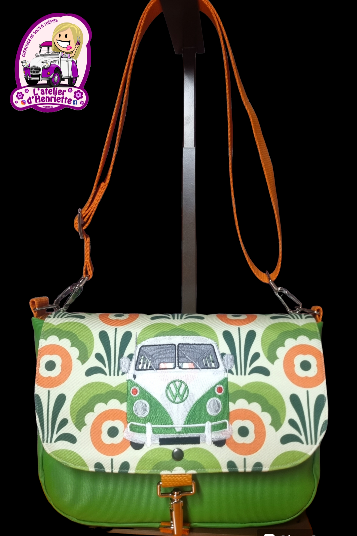 Sac bandoulière thème Combi