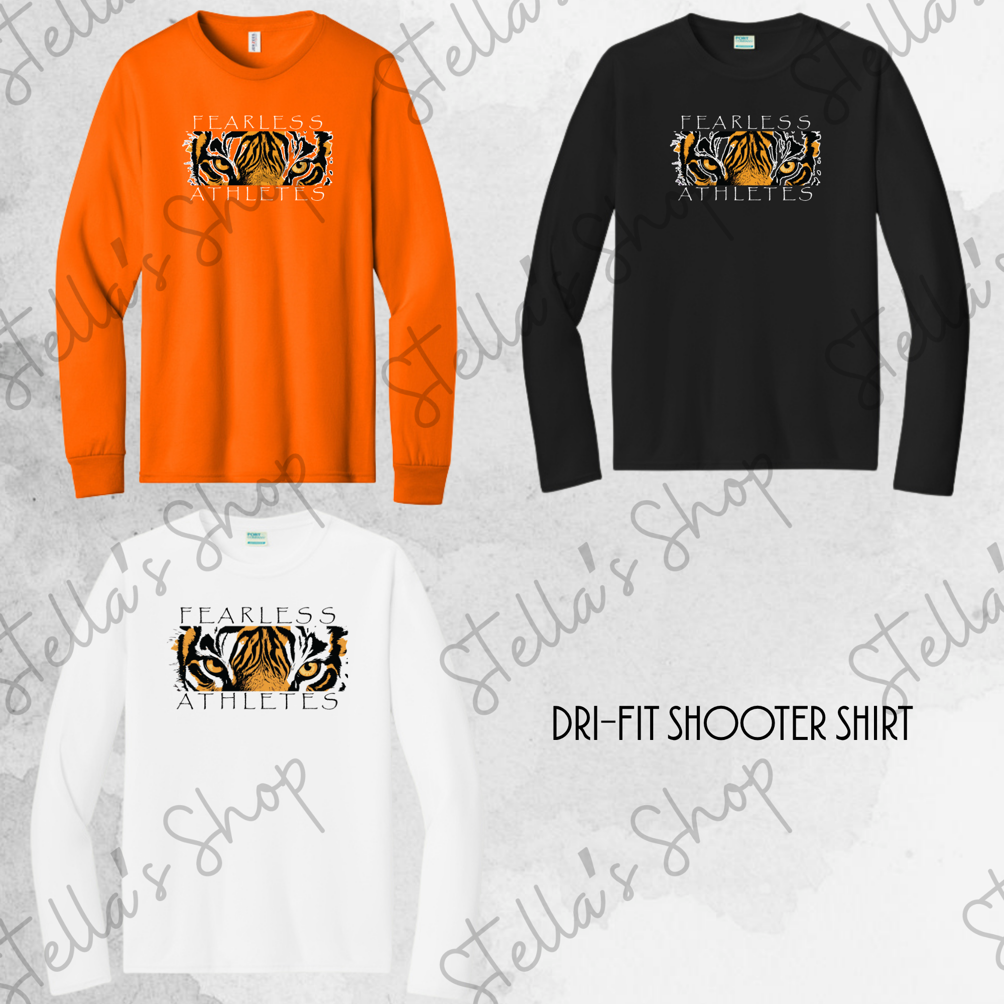 Fearless Athletes Dri-fit Shooter shirt