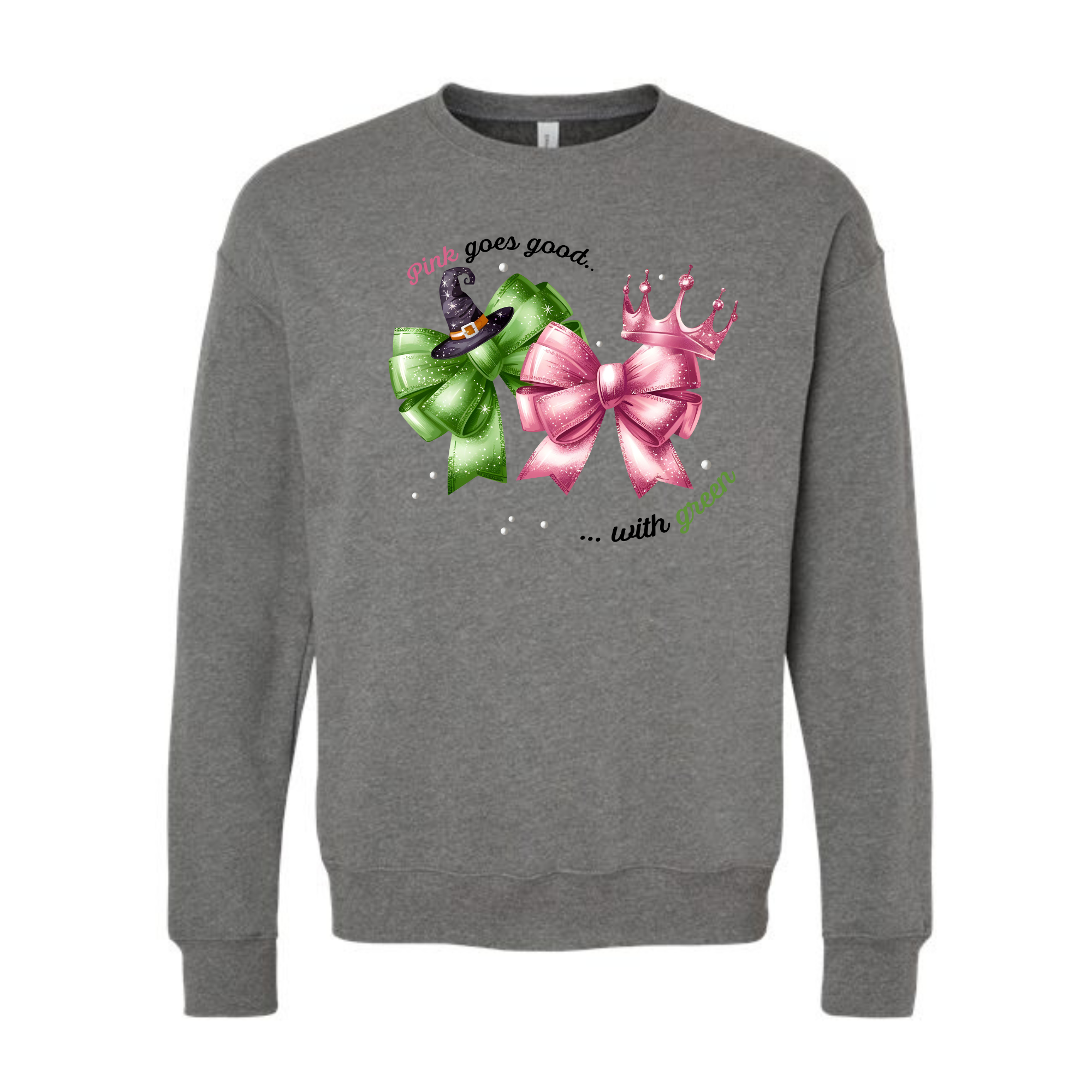 Green goes with Pink