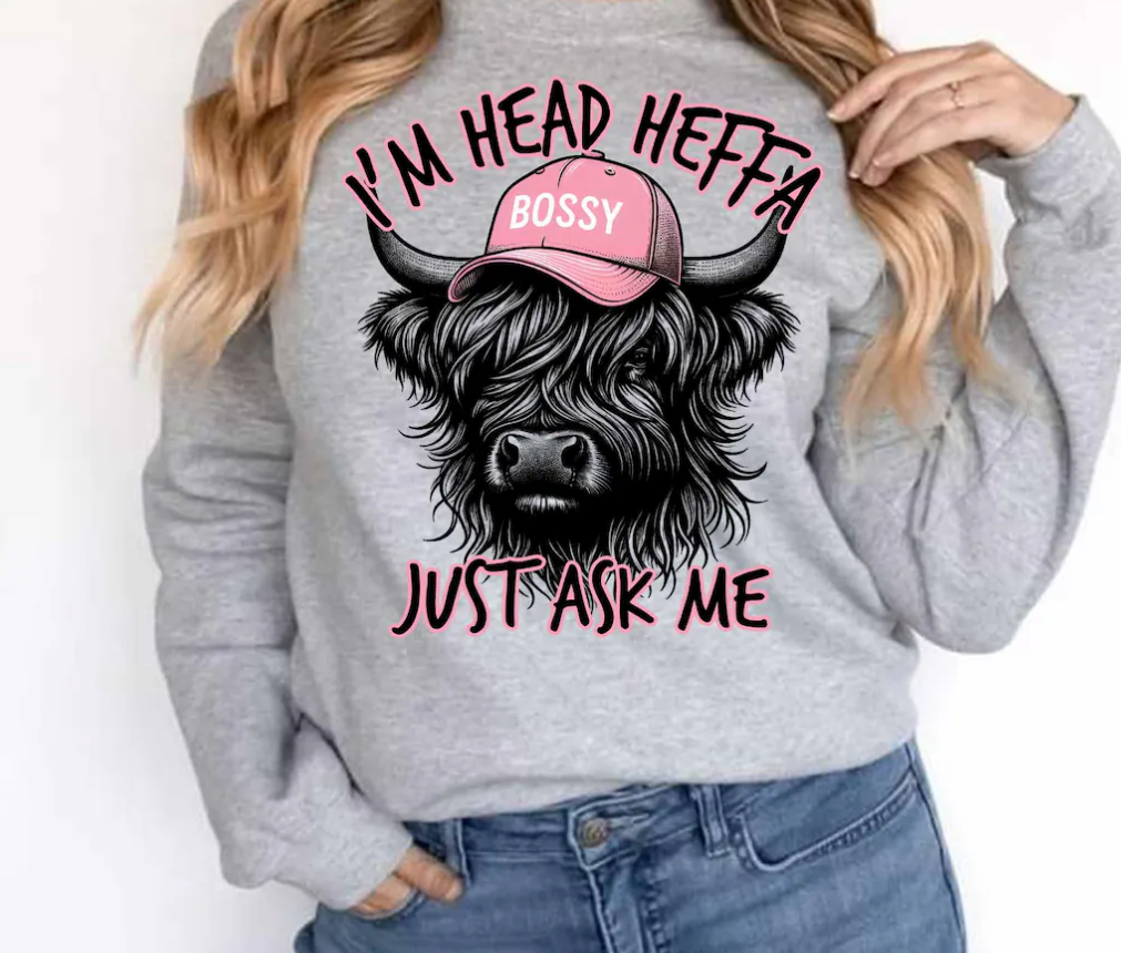 Im head Heffa just ask me