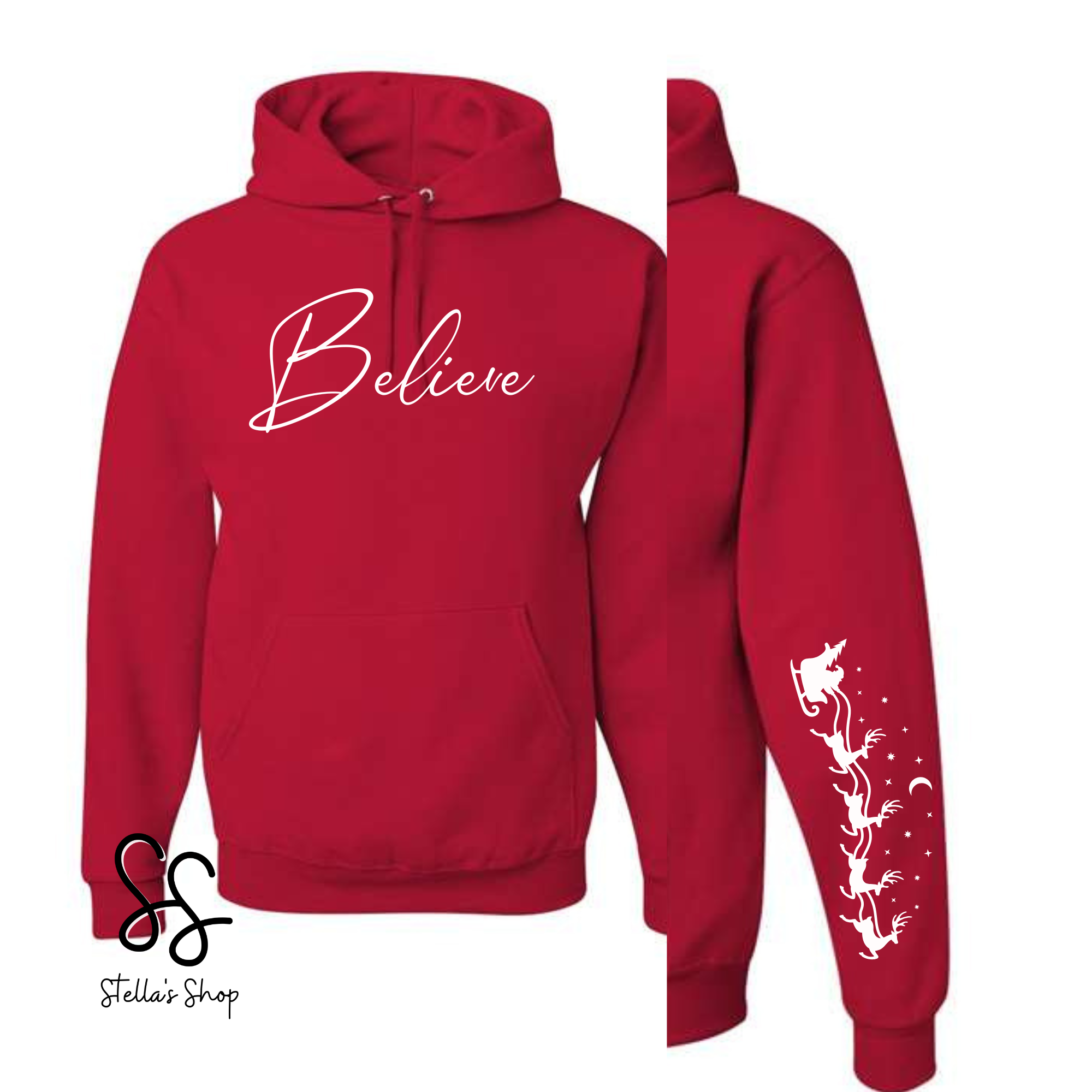 Believe with arm accent
