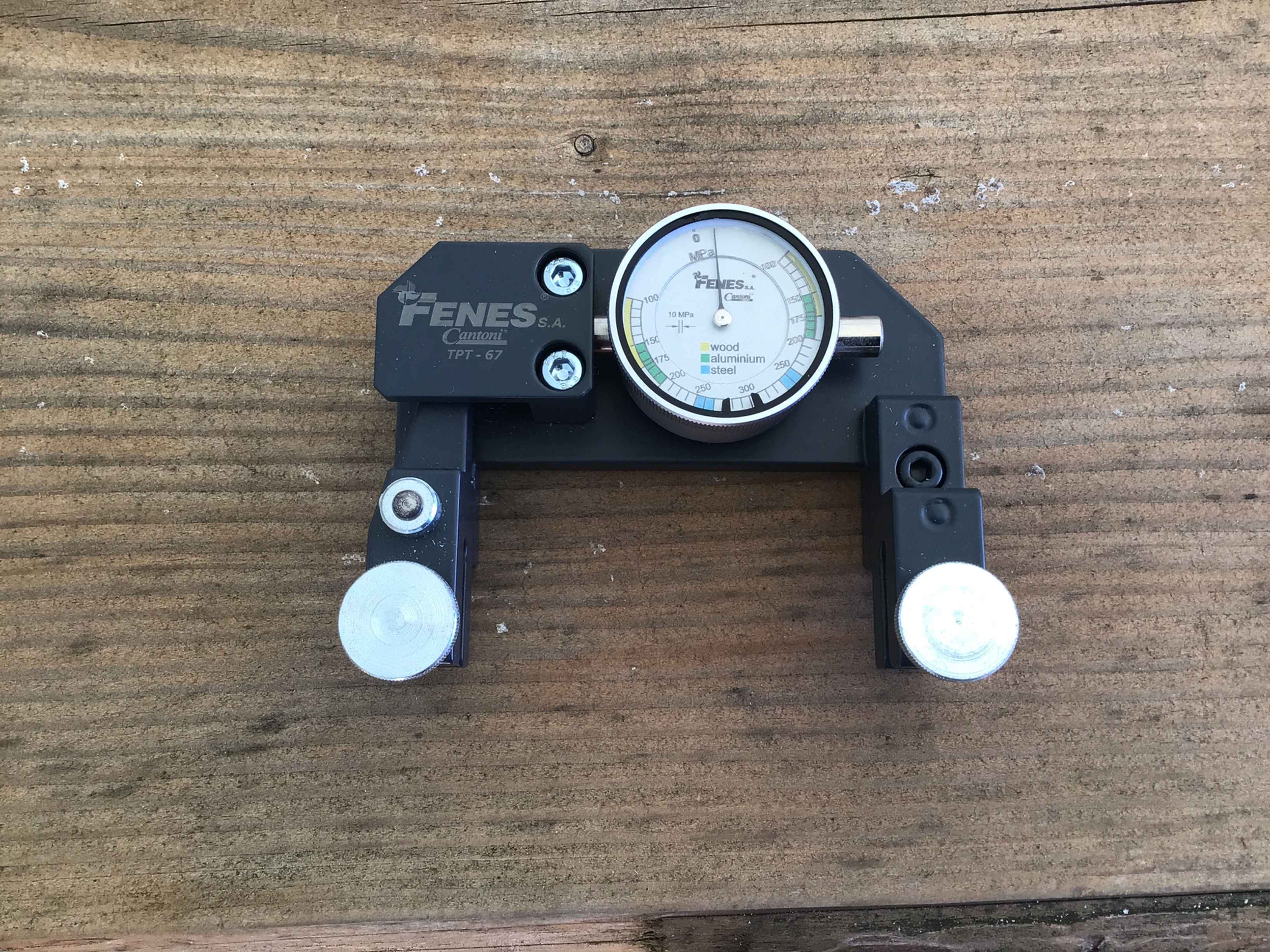 zaagbanden spanningsmeter