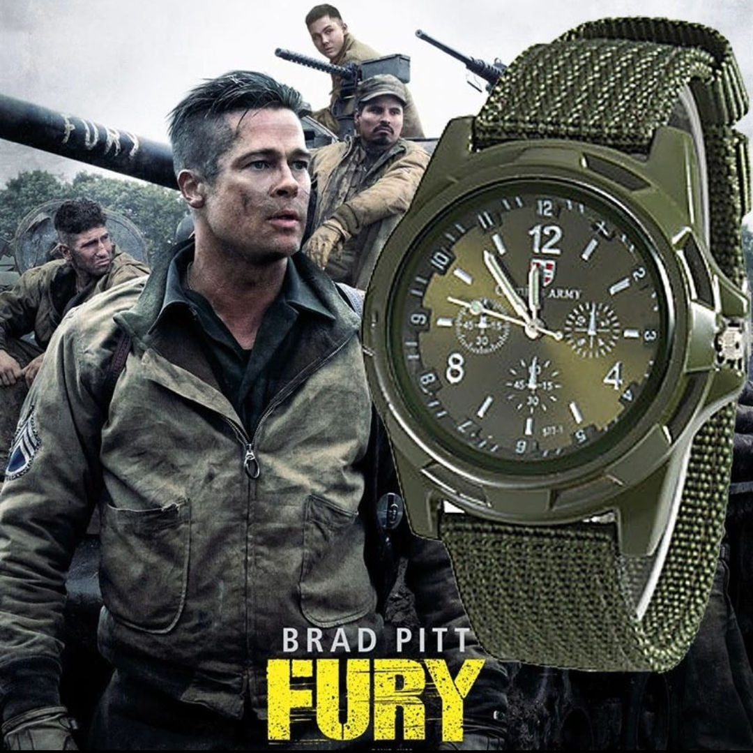 Reloj Tactico Militar Brad Pitt Fury