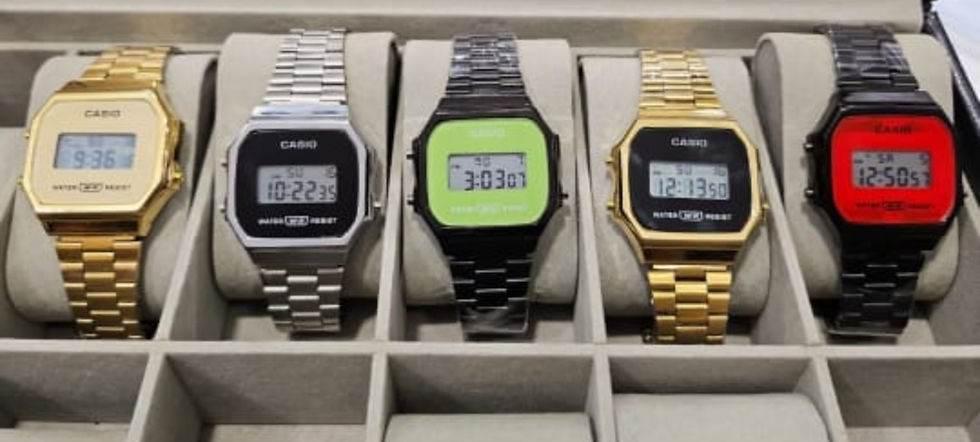 Miniatura: Casio Retro Metálico Versión Años 96's