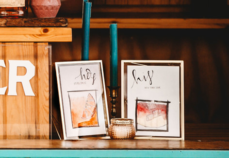 Signature Drink Menu