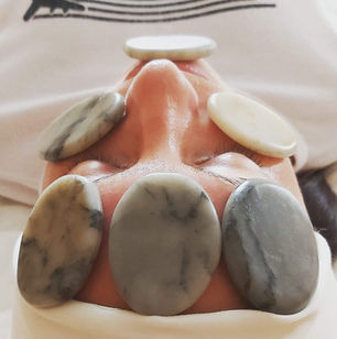 Cold Stone Face Massage from A Caring Touch: Massage Therapy in State College, PA