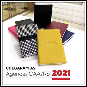 Agendas 2021 já estão disponíveis 